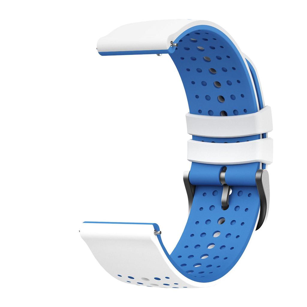 Universal Silicone Watch Strap, 22MM, for Huawei GT6 & Samsung S3, Full Star Two-Color Design, In Stock