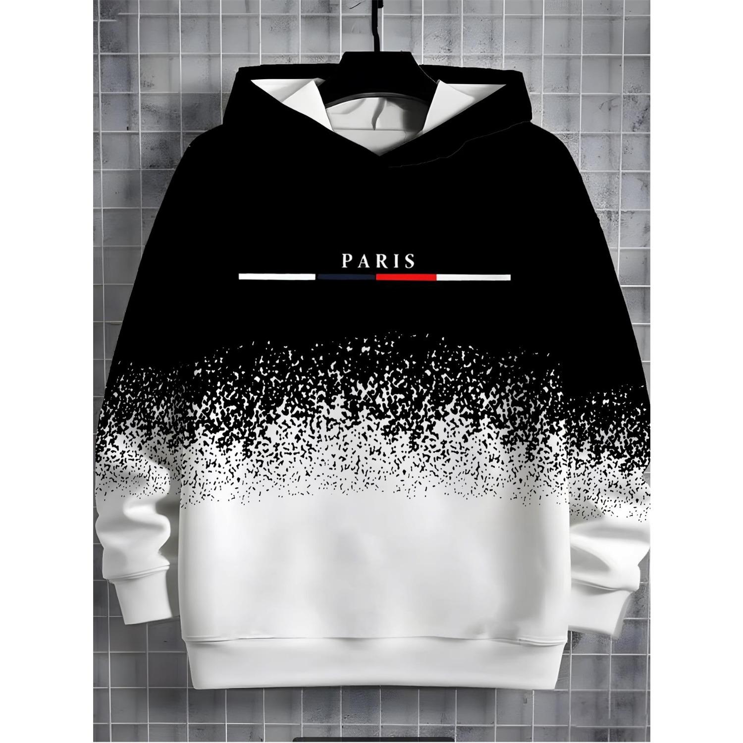 

Новая толстовка с капюшоном с 3D-принтом, модная толстовка с длинным рукавом и капюшоном, удобный пуловер для мальчиков и девочек, детская толстовка 13-14Y