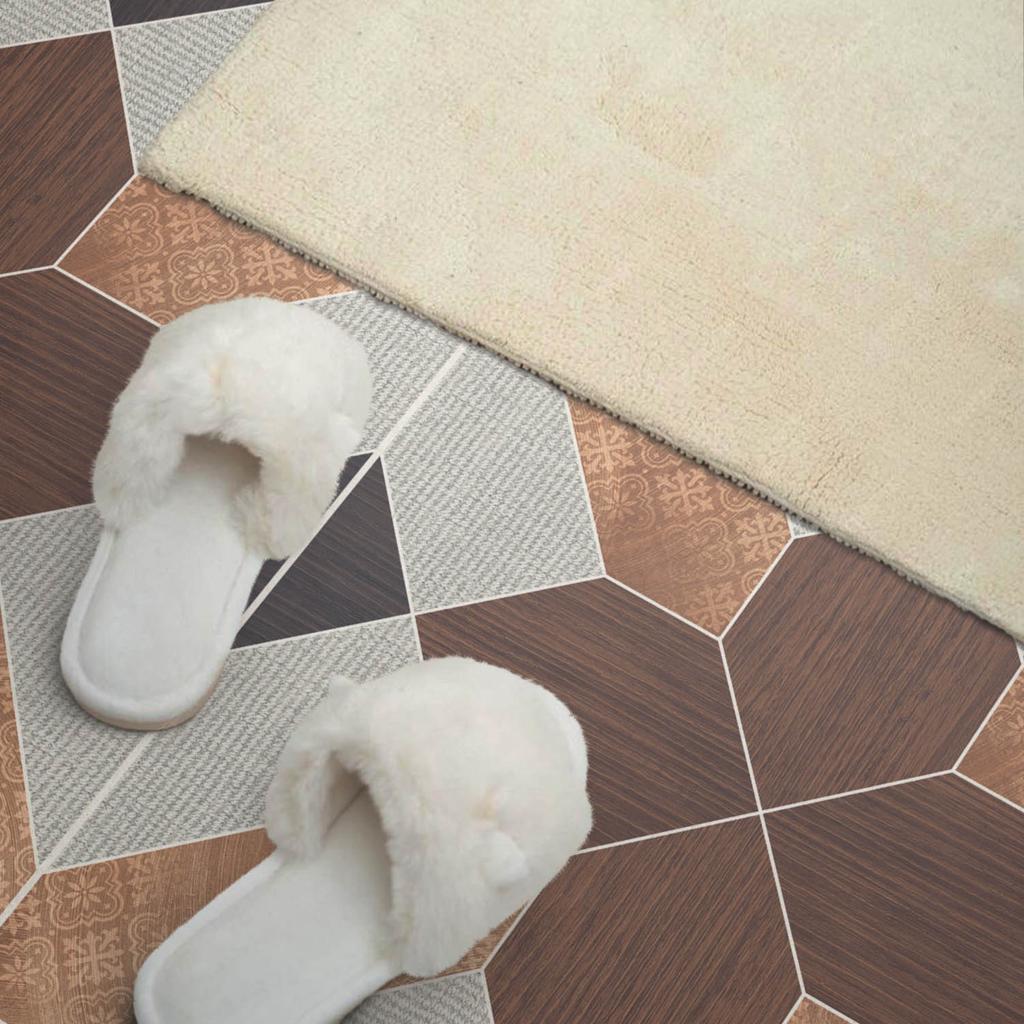 Self-adhesive Decoration with Graphics for the Office or Study 100x50 Cm Geometric Pattern with Motif