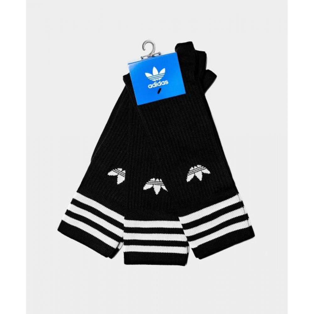 

Adidas Однотонные носки Crew 3 шт., черные, белые, S21490 270290