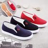 BOGO Spring & Autumn Women's Korean Style Versatile White Sneakers with Thick Soles