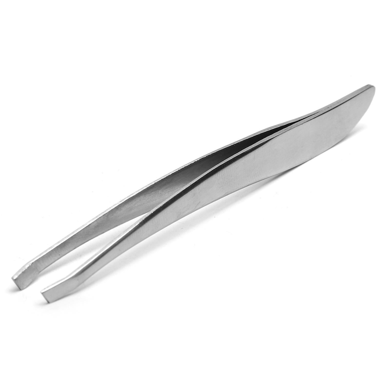 

Stainless Steel Eyebrow Hair Tweezers Facial Hair Removal Clips Makeup Beauty Tool