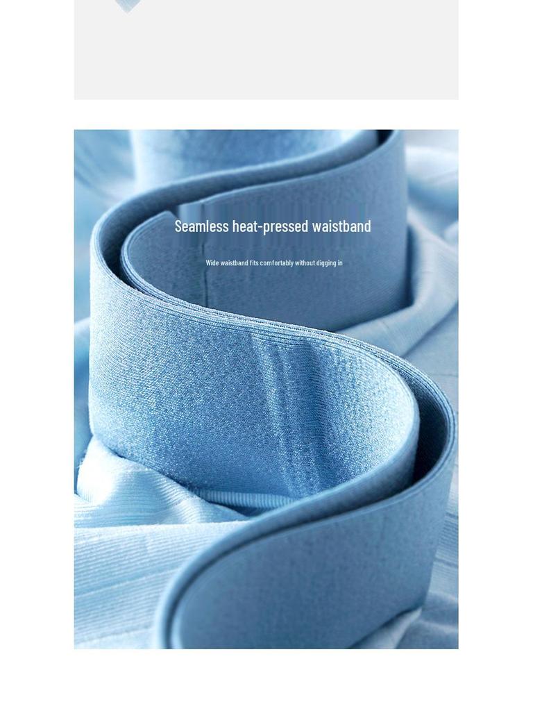 Men's Quick-Dry Seamless Elastic Underwear - Custom Plus Size Breathable Ice Silk
