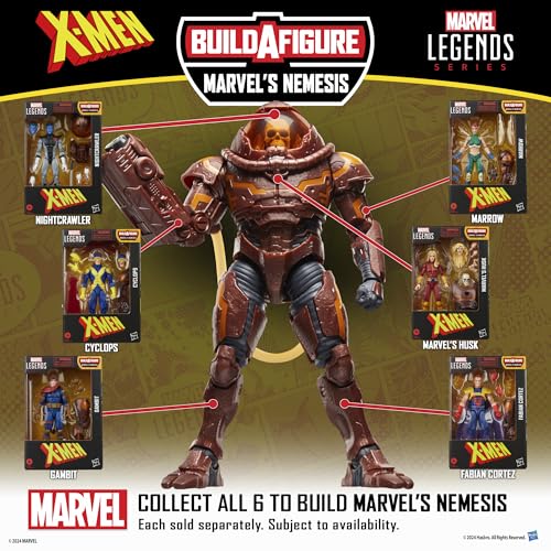 Marvel Legends Series Husk, 6-inch scale action figure for your X-Men Comics collection.