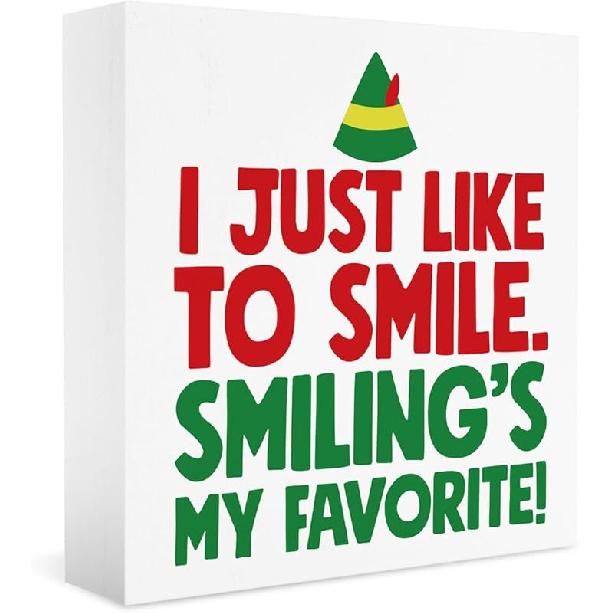 Christmas Vacation Funny Decorations - Xmas Holiday Sign, 5 X 5 Inches