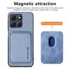 For Motorola Moto G86 Power 5G Case Magnetic Detachable Card Holder Phone Back Cover