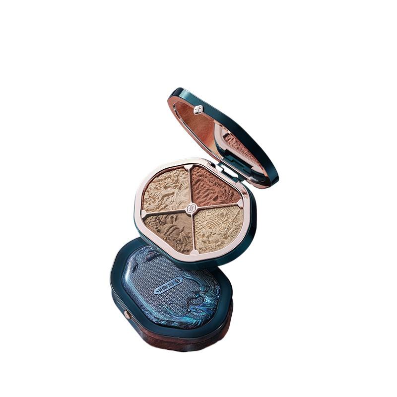 FLORASIS Face Shimmer Contour Palette Nasal