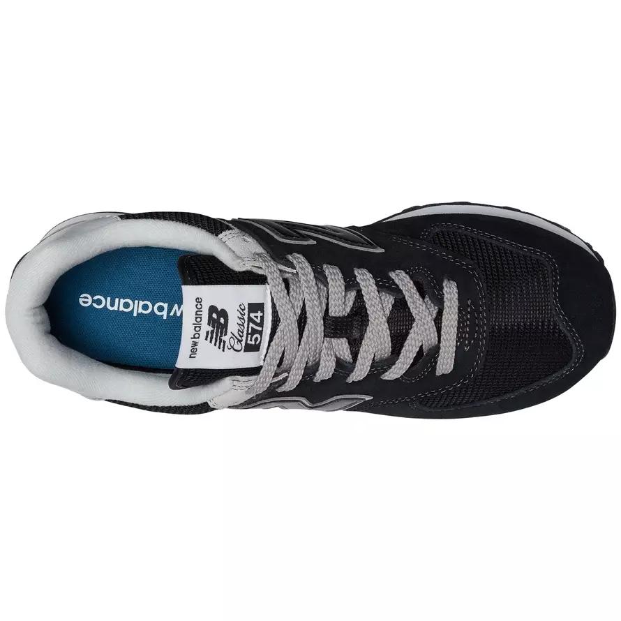 Men's Sneakers New Balance 574 Sports Shoes Black (ML574EVB)