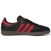 Manchester United X Adidas Samba Team Black Real Red Unisex Sneakers Core-Black Gum HQ7030