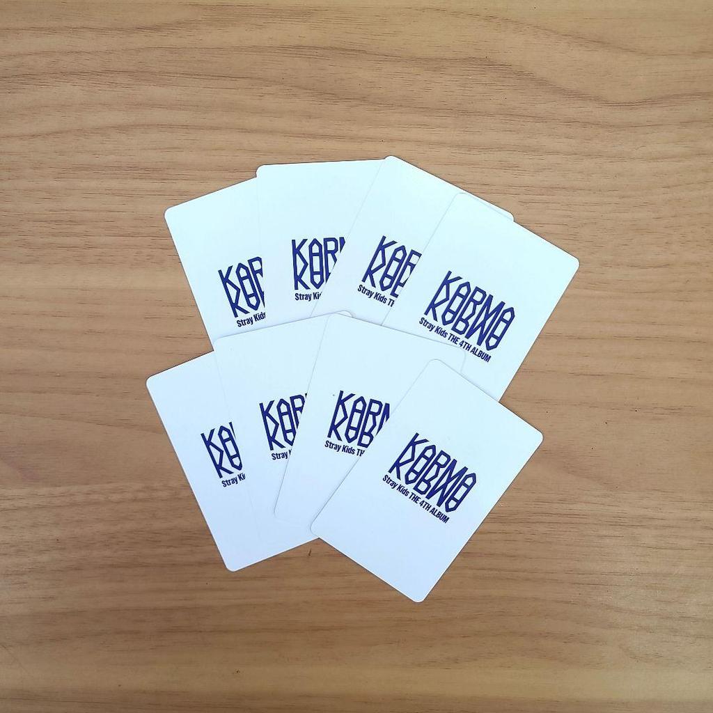 [USED] Stray Kids Karma NEMOZ SKZOO Bonus Trading Card Complete Set