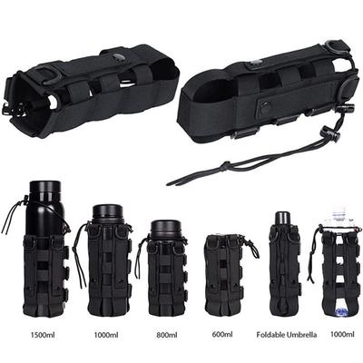 Molle Water Bottle Bag Multi-Purpose Camping Water Bottle Holder Pouch Travel Water Kettle Carrier for Hiking Travelling Camping