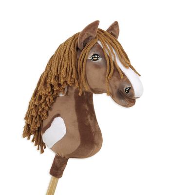 Hobby Horse Large Premium Stick Horse - Western II Bay with Brown Mane A3