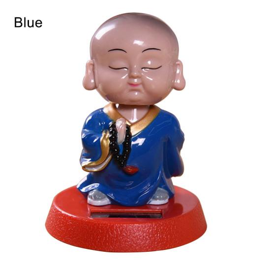 

Солнечная энергия флип лоскут горшок качели игрушка мультфильм фигурка монаха автомобиль орнамент декор