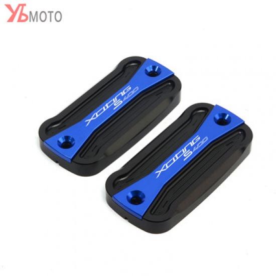 For KYMCO XCITINGS400 XCITING S 400 2017 2018  Motorcycle Accessories Brake Fluid Reservoir Cover Tank Oil