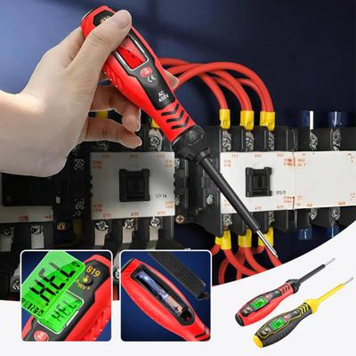 Akıllı Temassız Gerilim Test Cihazı - Güvenli ve Verimli Elektrikçi Aleti, 2'si 1 Arada Yüksek Torklu Güçlü Manyetik Tornavida