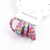6Pcs/Set High Elasticity Printed Scrunchie Women Girls Children Elastic Hair Rubber Bands Accessories Tie Hair Rope Ring Holder