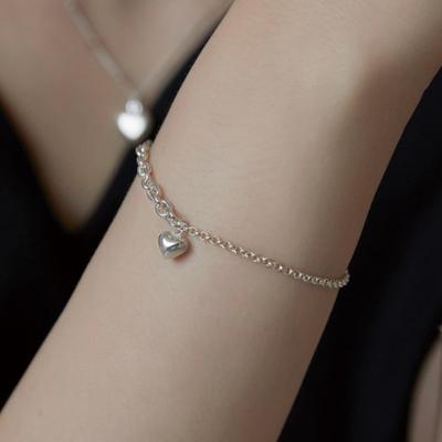 Dmoment Noah Heart 925 Silver Bracelet