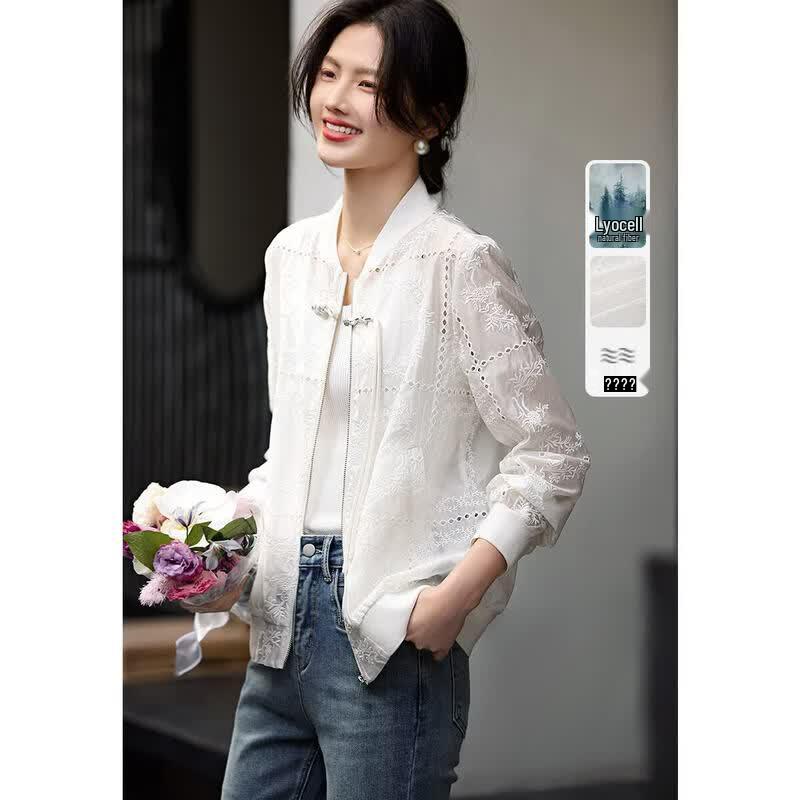 XWI Tencel New Chinese Style Lightweight Jacket S