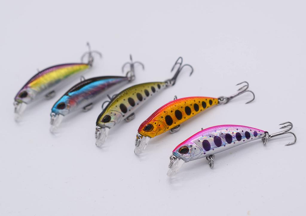 Micro Stream Minnow Set 38S 38mm A 5-Color 3.2g (5-Color Set)