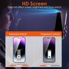 [2+2] for iPhone 15 Pro Max Privacy Screen Protector (NOT Glass) with Tempered Glass Camera Lens Protector, Anti-Spy Non-breakable Soft TPU Hydrogel