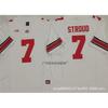 Mens Ohio State Buckeyes Rugby Jersey Training Shirt Cotton Blend Embroidered Football Uniform College Team Practice