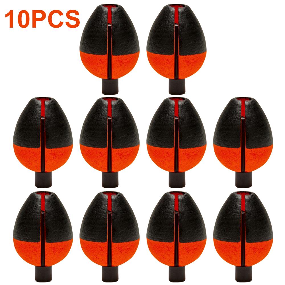 10Pcs High Buoyancy Fishing Floats Compact Fishing Bobbers Adjustable Fishing Buoy Fishing Floats Bobbers for Bass Trout Pike