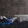 Silicone Candle Holder Molds Whale Shape Candle Cup Molds Silicone Craft Molds Candlestick Molds for Hand-Making Craft