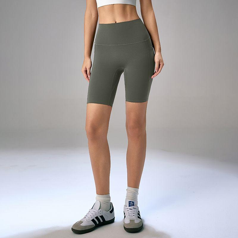 Mitaogirl Kendall Yoga Pants Women High Waist Buttock Lifting Running Sports Shorts Outer Wear Pilates Fitness Pants