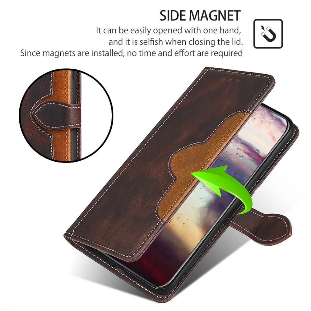 For Samsung Galaxy A15 4G/A15 5G Cover Straw Hat Design PU Leather Stand Wallet Cell Phone Case