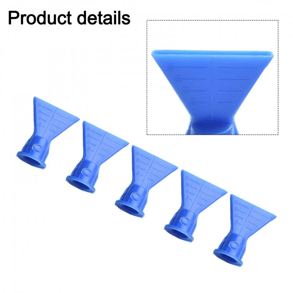 Wave Shape Silicon Nozzle Spare Part Cartridge Caulking