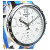 Tissot Time Jog Collection Quartz Movement Men's Watches Watch 42mm Silver Dial Stainless Steel Case Nylon Strap T095.417.17.037.06