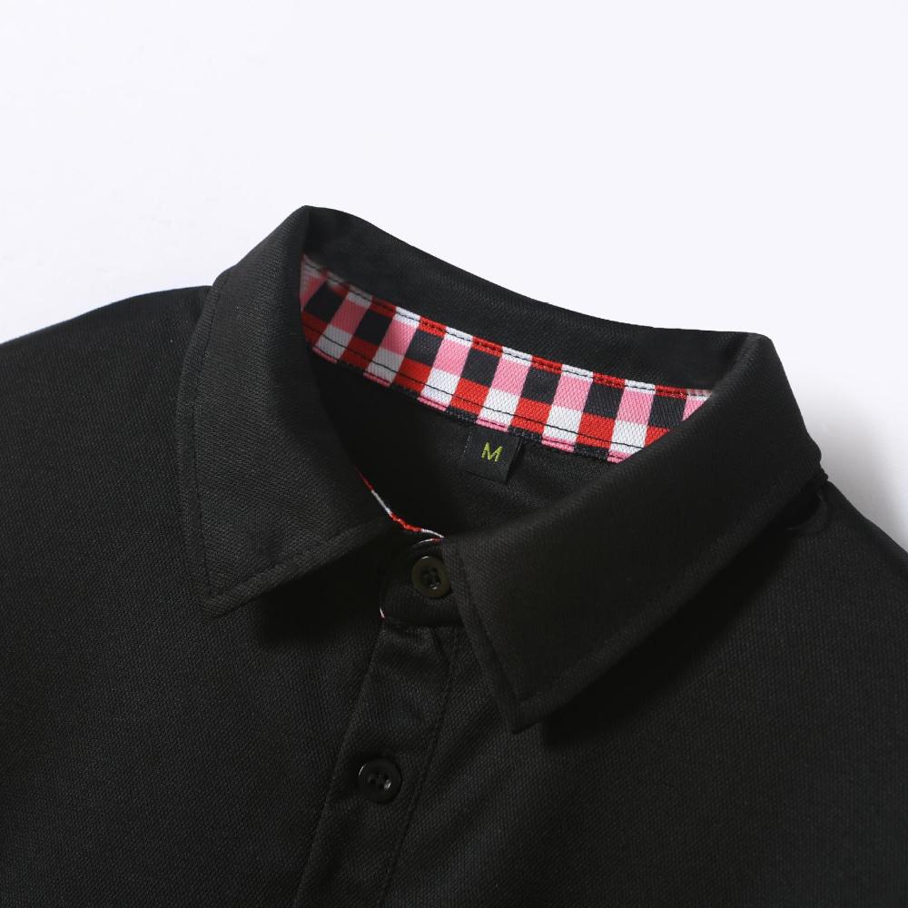 Polo da uomo minimalista con bottoni