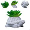 Turtle Planter Pot Simulated Home Decoration Cute for Housewarming Gift Farmhouse Tabletop