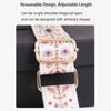 Nylon Bag Strap Adjustable Women Crossbody Shoulder Strap Soft Replacement Straps Wide Purse Strap Chain Bag Straps Accessories