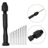 Pin Vise Hole Maker Micro Twist Mini Hand Drill Rotary Tool Hand Twist Drills Set  Jewelry Making