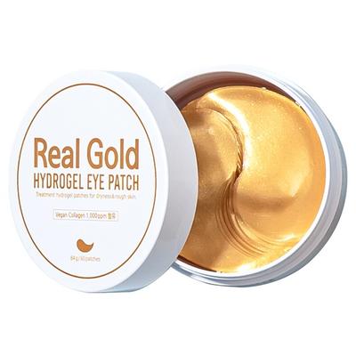 Pretty Real Gold Hydrogel Eye Patch, 60 Pieces, 1 Piece Popular Korean Cosmetics