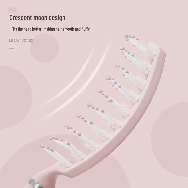 Fluffy High Crown Styling Rib Comb Set