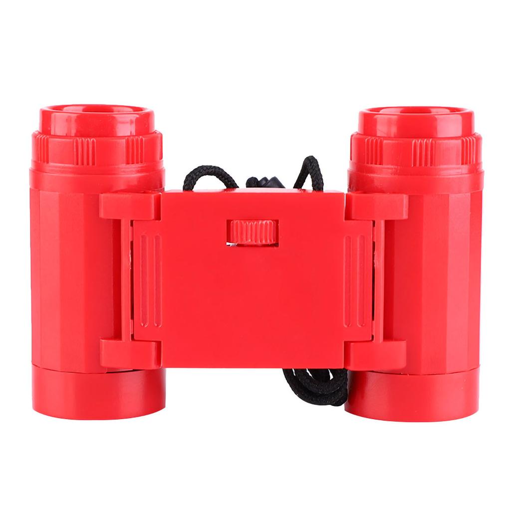 Foldable Outdoor Birding Binocular Children Telescope Set Child Kid Toy Gift Red