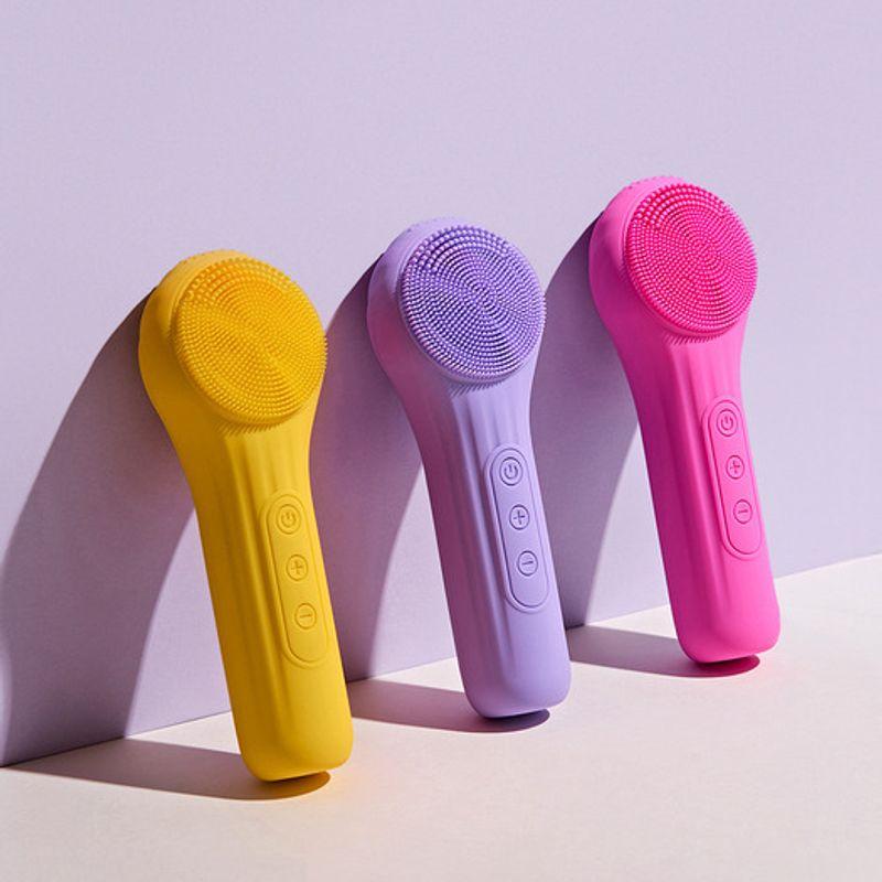 NAMUFACTORY Deep Cleansing Device Silicone Vibration Cleanser Yellow
