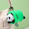 Geldbörse Panda Schlüsselanhänger Reißverschluss Silikon Kopfhörer Tasche Niedliche Rote Panda Münzbörse Tasche Anhänger