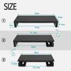 RGB Lights Monitor Stand Riser with USB USB 3.0 & 2.0 Hub with Storage Drawer Computer Display Stand Phone Holder Foldable