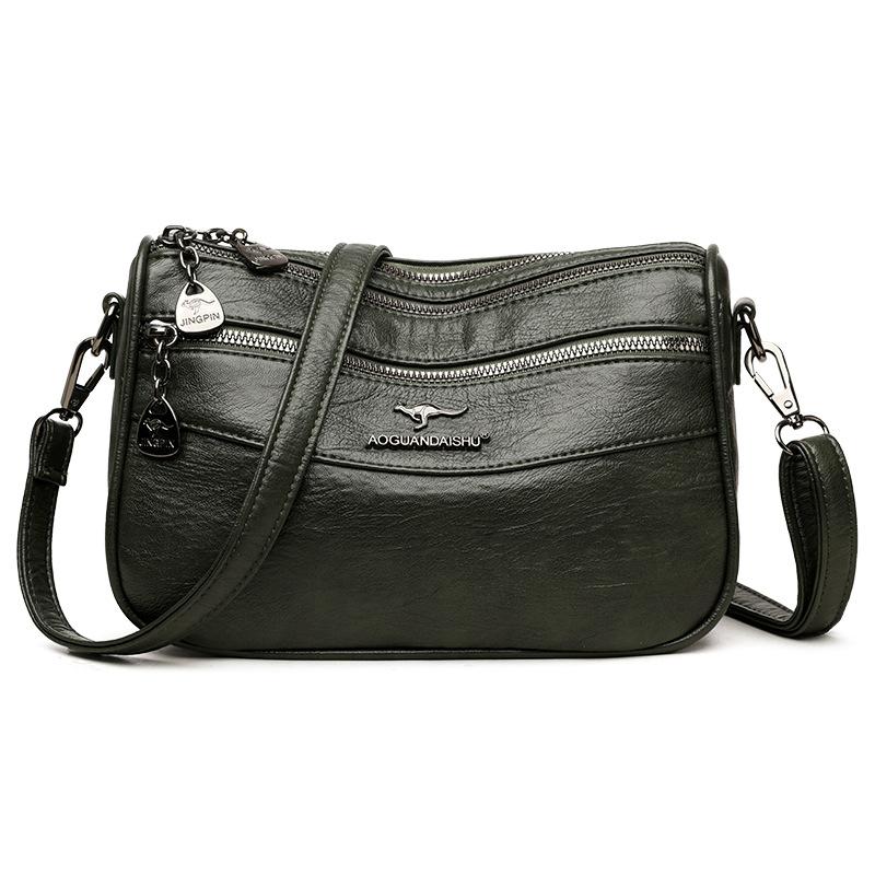 Damentasche Vier Jahreszeiten Damentasche Große Kapazität Gute Qualität Eine Schulter Schräge Umhängetasche Weiche Textur Tasche