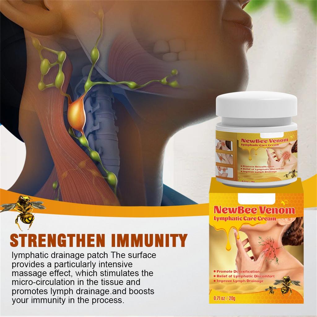 Bee Lymph Node Dissipation Health Cream 20g Lymph Node Swelling And Pain Lymph Ointment