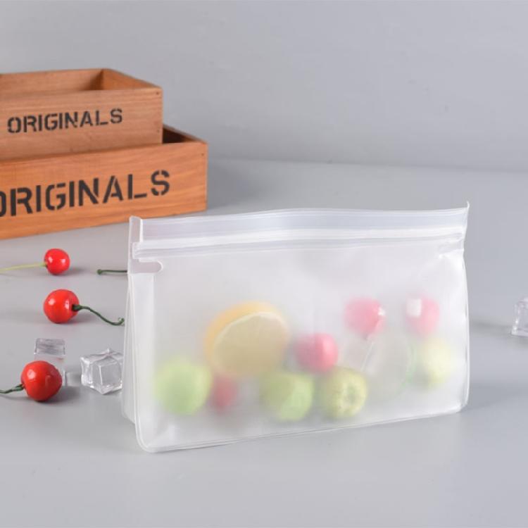 Food Storage Bag PEVA Fresh Bags Lunch Outdoor Traveling Dried Fruit Pouch