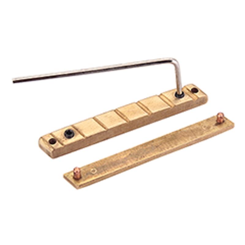 42mm Adjusted Guitar Nut Brass Metal Electric Guitar Height Adjusted Nut for   Style Electric Guitar