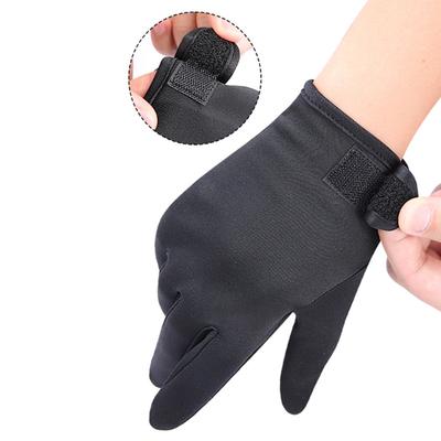 Glätteisen Dauerwelle Lockenfriseur Hitzebeständiger Fingerhandschuh Haarstyling-Werkzeuge Hitzebeständige Schutzhandschuhe