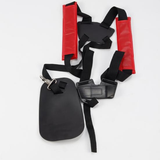 Universal Trimmer Harness Adjustable Strimmer Harness Padded Double Shoulder Straps with Belt for Brush Cutters Garden Grass Trimmer