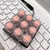 Yousheng 9-Keys Fidget Keyboard Toy Stress Anxiety Relief Cat Paw Keyboard Finger Clicker Keychain Portable Decompression Button Sensory Toy