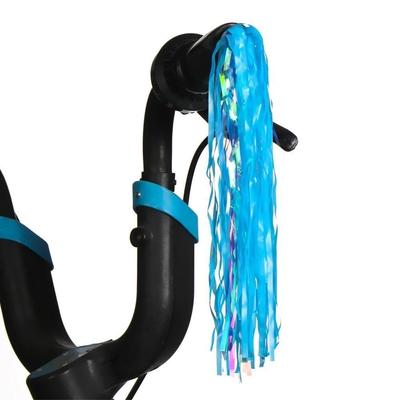 Fahrradausrüstung Kinder Fahrrad Quasten PE Mehrfarbig Fahrrad Streamer Kinder Fahrrad Prinzessin Auto Fahrrad Deko Band