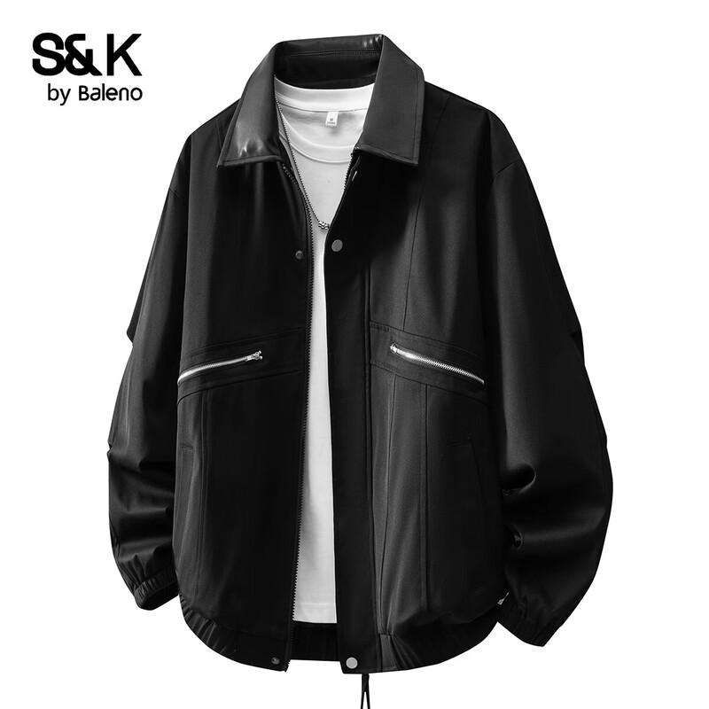 Baleno S&K Series Men s Retro Color-Block Jacket 3XL